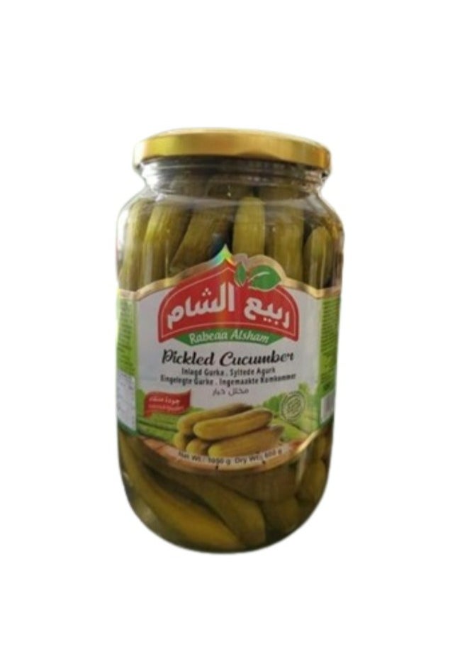 Generic Rabea Al Sham Zero Cucumber Pickle 1050 gm  - Image 1