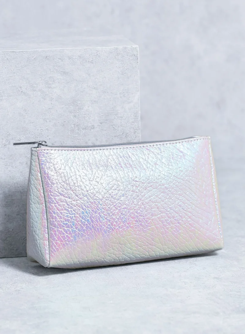 FOREVER 21 Iridescent Makeup Bag