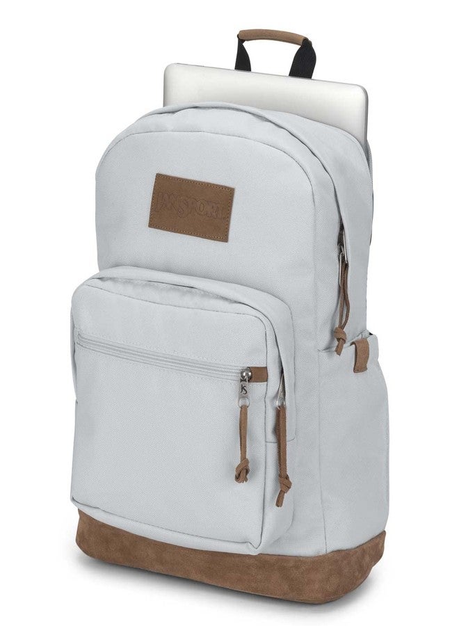 JanSport Right Pack Premium Backpack, Oyster Mushroom - Image 5