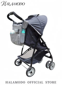 Generic Multi-Function Baby Diaper Bag Waterproof Stroller Organizer with Adjustable Shoulder Strap Large Capacity Tote for Baby Essentials Mom’s Backpack  - Image 2