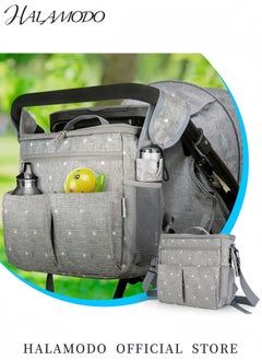 Generic Multi-Function Baby Diaper Bag Waterproof Stroller Organizer with Adjustable Shoulder Strap Large Capacity Tote for Baby Essentials Mom’s Backpack  - Image 5