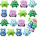 Aoriher 15 Pcs Monster Stuffed Toys Bulk Mini Stuffed Animals 32 Inches Small Plush Keychain for Exchange Gift Baby Shower Favors Bag Fillers Classroom Prizes Easter Basket Stuffers 5 Styles - Image 3