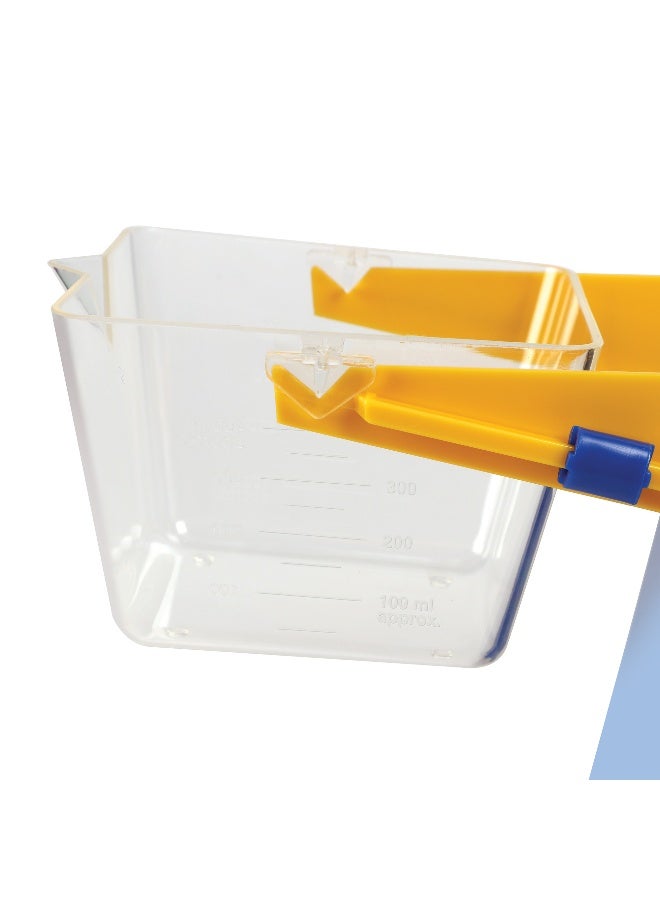 ليرننج ريسورسز موارد التعلم - ميزان دلو أساسي مع عدادات مقارنة الدببة، أداة عملية لتعليم الرياضيات للوزن والقياس والمقارنة، تتضمن 102 عداد ودليل أنشطة، للأعمار من 3 سنوات فما فوق - Image 3