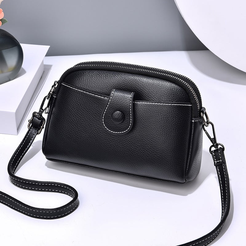 Small Bag for Women 2024 Spring and Summer New Fashion Small Bag Korean Style Simple Middle-Aged Mother Bag Casual Shoulder Crossbody Bag - Image 3