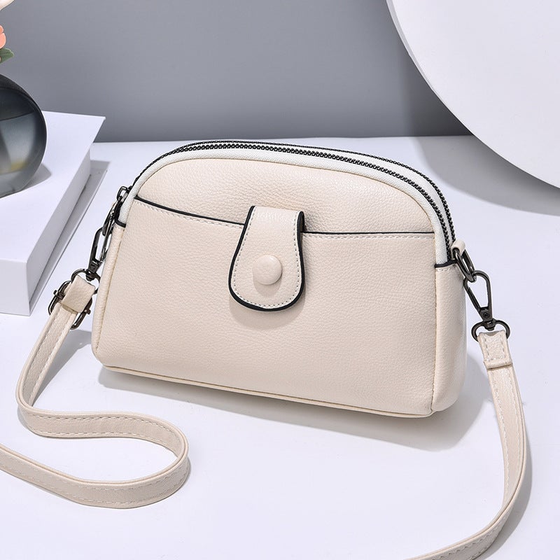 Small Bag for Women 2024 Spring and Summer New Fashion Small Bag Korean Style Simple Middle-Aged Mother Bag Casual Shoulder Crossbody Bag - Image 4