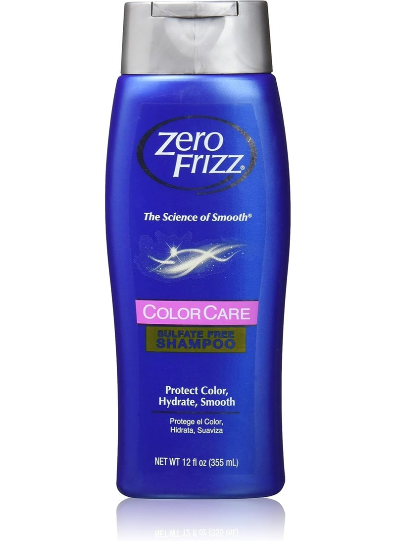 Zero Frizz Color Safe Shampoo, 12 Ounce