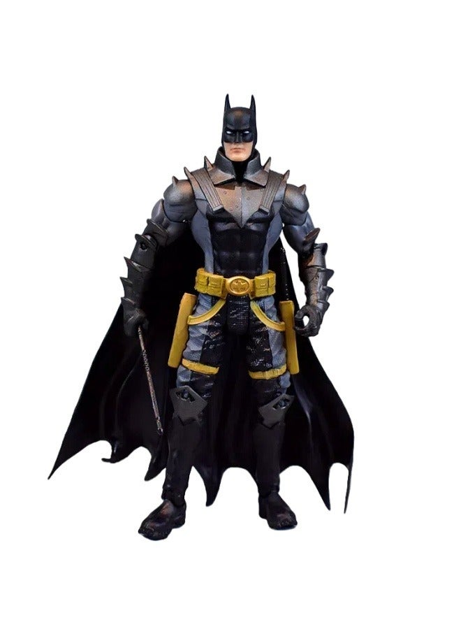 عام باتمان شخصية نموذج سطح المكتب الديكور عصا مزدوجة باتمان نموذج لعبة جمع الديكور هدية للعائلة والأصدقاء - Image 1