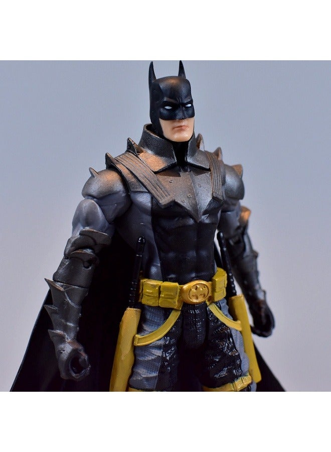 عام باتمان شخصية نموذج سطح المكتب الديكور عصا مزدوجة باتمان نموذج لعبة جمع الديكور هدية للعائلة والأصدقاء - Image 2