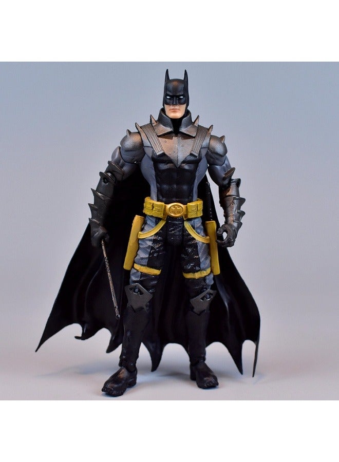 عام باتمان شخصية نموذج سطح المكتب الديكور عصا مزدوجة باتمان نموذج لعبة جمع الديكور هدية للعائلة والأصدقاء - Image 3