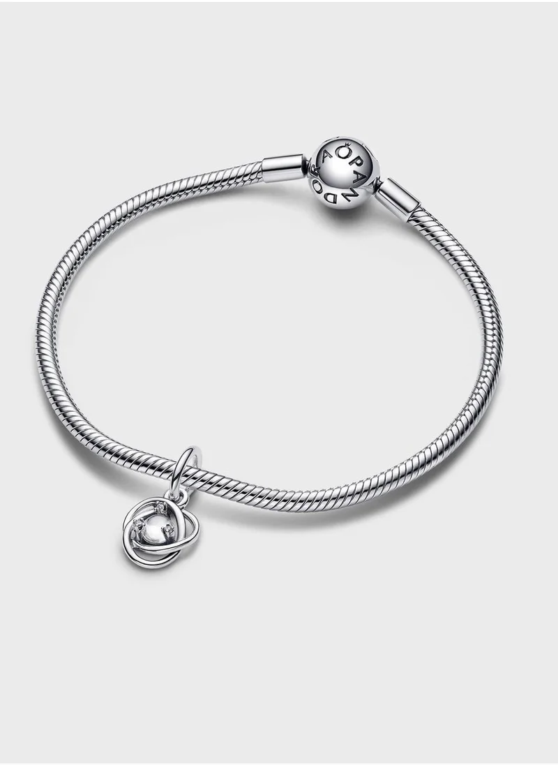 PANDORA Clear Eternity Circle Dangle Charm