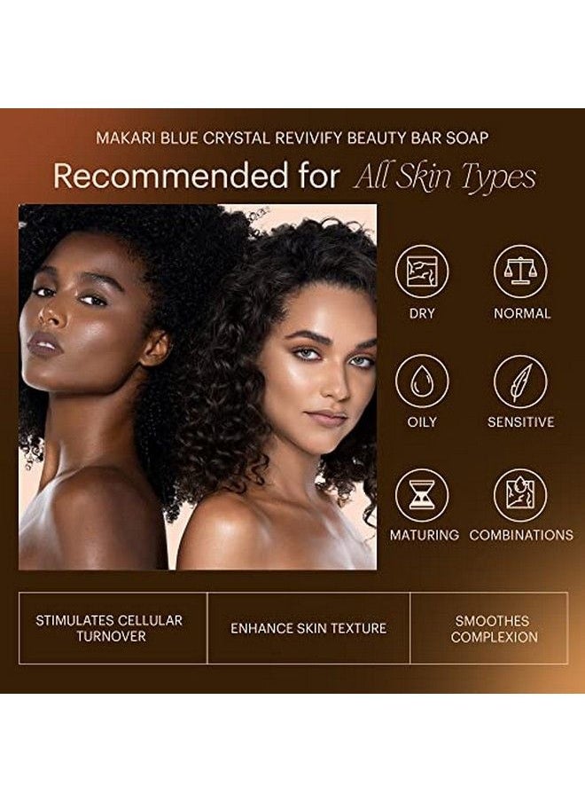 Makari - Ultimate Intense Blue Crystal Vitality Face Moisturizer | Face Cream With Collagen And Glutathione | Facial Moisturizer For Women And Men | Hydrating Face Lotion With Sunflower Seed Oil (50 Ml) - Image 1