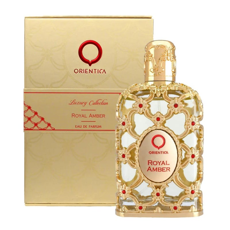Orientica مجموعة أورينتيكا الفاخرة عطر رويال أمبر - برغموت، بطيخ، أناناس، فواكه، غورماند، عنبر، خشبي، فانيليا، مسك - عطر عربي للنساء والرجال - 2.7 أونصة / 80 مل - Image 1