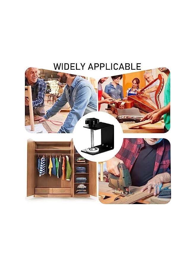 promass Drawer Front Installation Clamp, Heavy Duty Metal C Clamp Cabinet Installation Clamp for Cabinet Installation Drawer Front Installation - Image 3