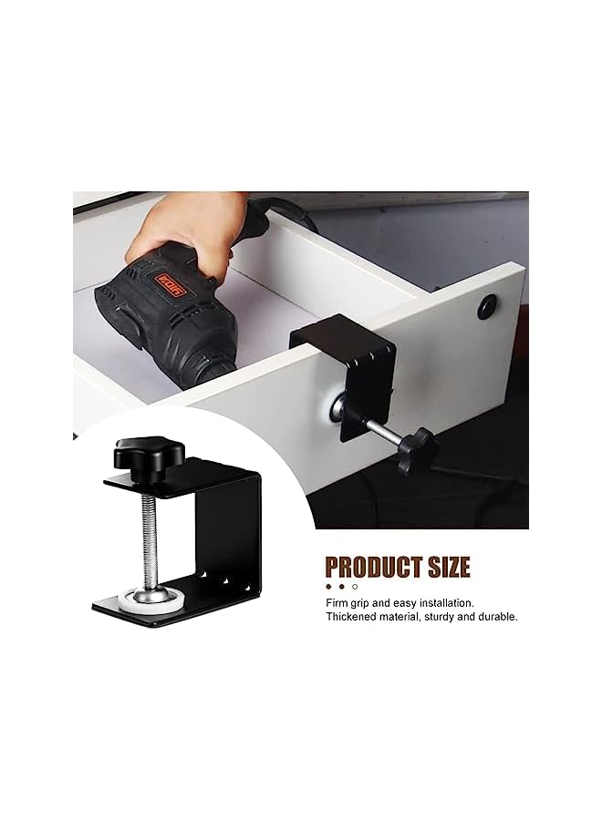 promass Drawer Front Installation Clamp, Heavy Duty Metal C Clamp Cabinet Installation Clamp for Cabinet Installation Drawer Front Installation - Image 2