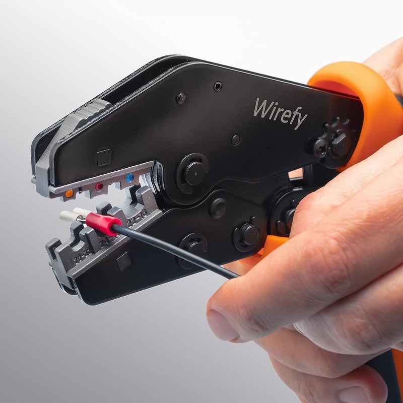 Wirefy Crimping Die for Small-Diameter Insulated Terminals 26-16 AWG | Quick-Change Interchangeable Die for Crimping Tool System - Image 2