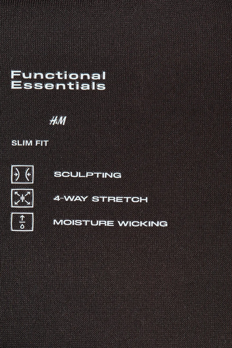 H&M Sculpting Long-sleeved thong body