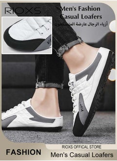 ريوكس أحذية المتسكعون المسطحة الرجالية غير الرسمية أحذية رياضية سهلة الارتداء للمشي شبشب مريح صيفي مغلقة اصبع القدم  - Image 2