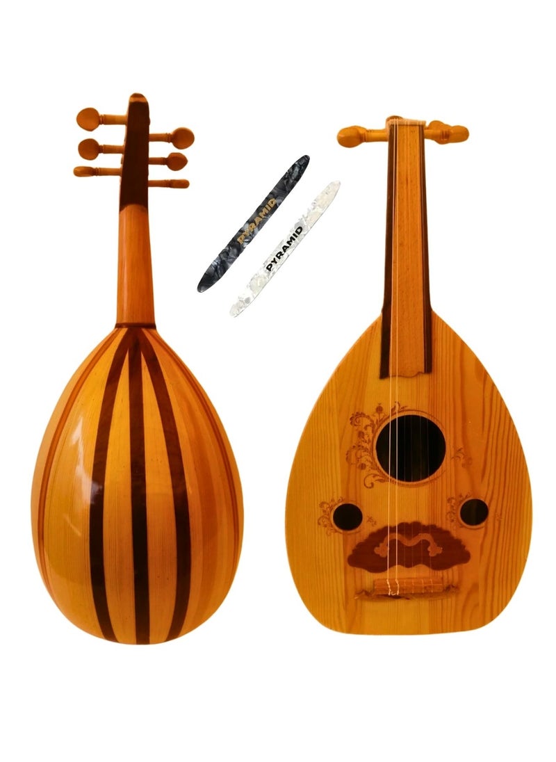 Al-Karz Music Musical oud for children and young people with two picks 