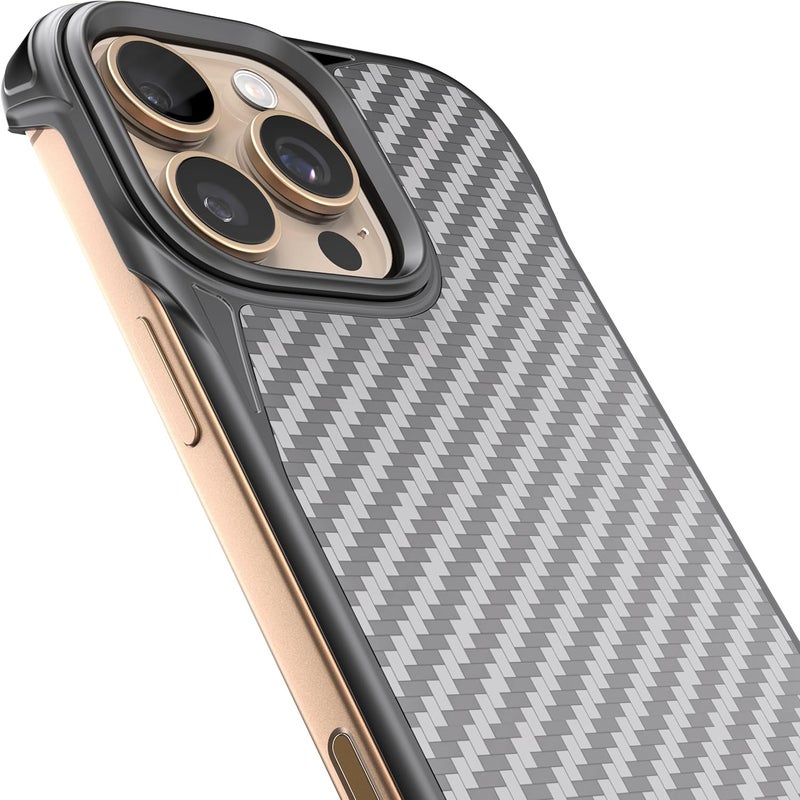 Rebel Case for iPhone 16 Pro Max [Flex Series] Exposed Sides for Comfort, Aramid Fiber, Strong MagSafe Compatible, Shockproof, Metal Lens, Protective Frameless Design, 6.9 Inch Phone 2024 (Flex) - Image 5