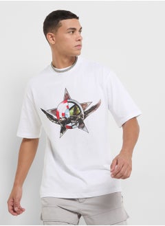 MARVEL Mens Over Size Crew Neck  - Image 1