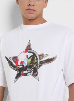 MARVEL Mens Over Size Crew Neck  - Image 3