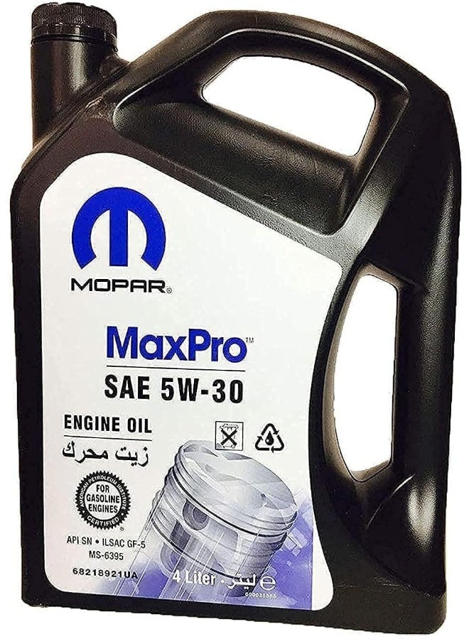 Mopar MaxPro Engine Oil 5W-30 4L - Image 1