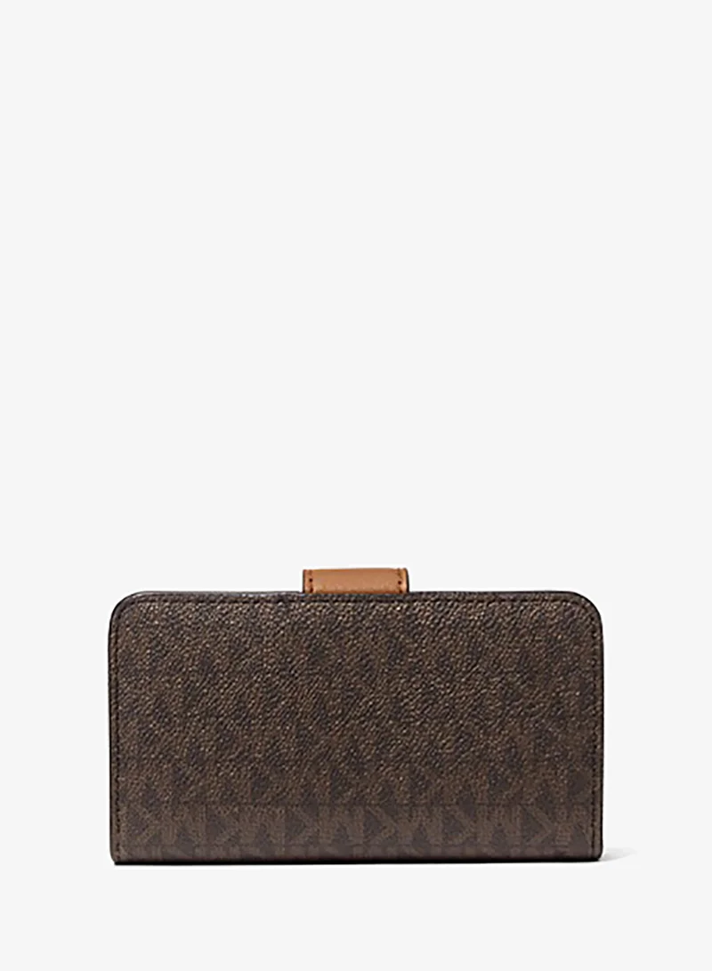 Michael Kors  Mk Pop Charm Medium Tab Trifold Wallet for Women | Best Price UAE