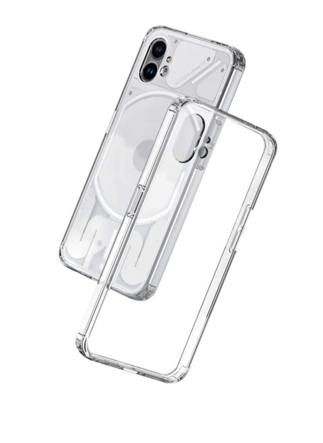 Raxoom ase for Nothing phone (1), Ultra Silm Soft Cover , Anti-Scratch cover for Nothing phone (1) - Transparent - Image 1