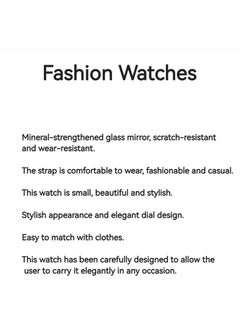 Generic Women's watch with diamond, fine mesh bracelet, quartz women's watch, personalized mother-of-pearl oval watch  - Image 2