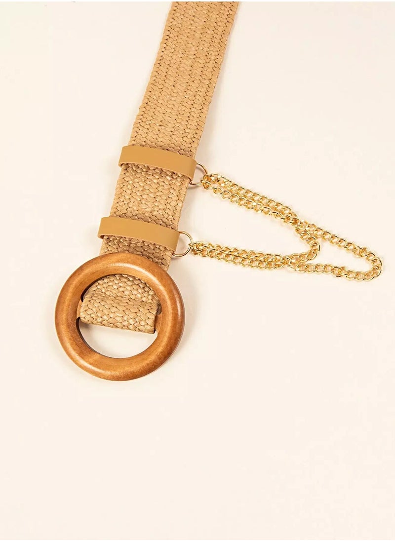 Generic Round Buckle Belt  - Image 3