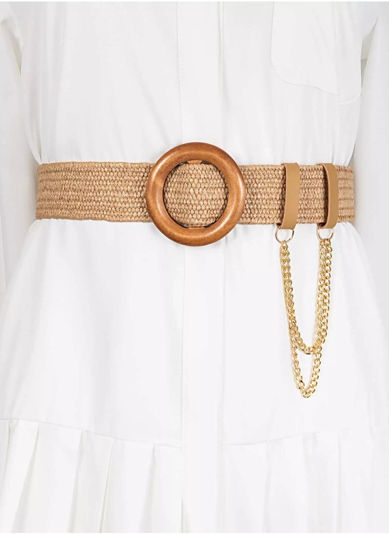 Generic Round Buckle Belt  - Image 1