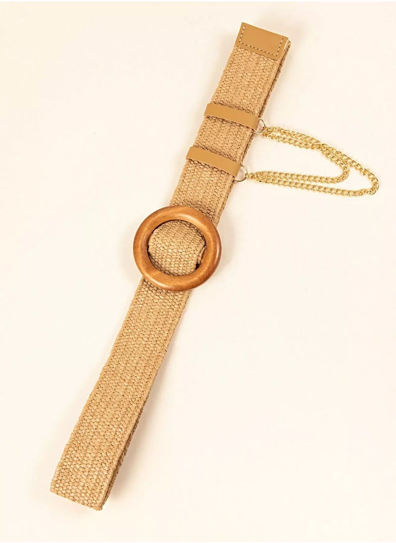 Generic Round Buckle Belt  - Image 2