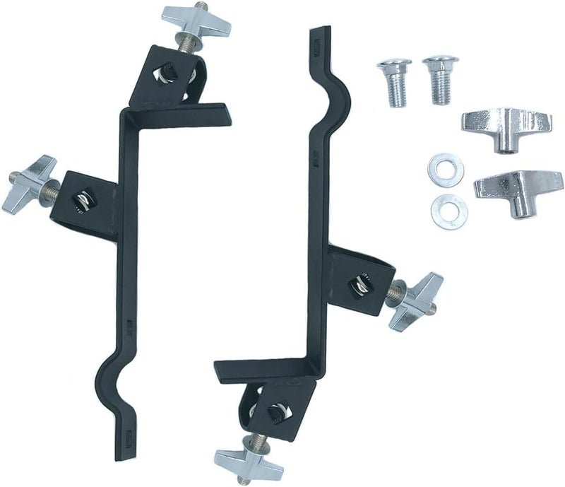 TUOREN Cowbell Holder Mounting Bracket - 4 Position Percussion Mount for Jam Block Set and Tambourine - Image 4