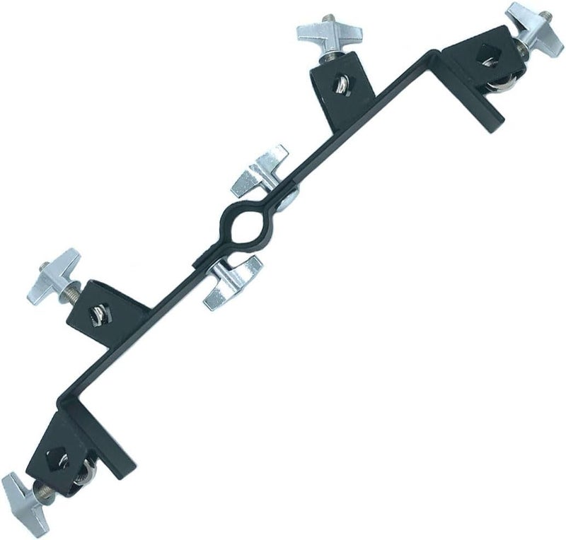 TUOREN Cowbell Holder Mounting Bracket - 4 Position Percussion Mount for Jam Block Set and Tambourine - Image 1
