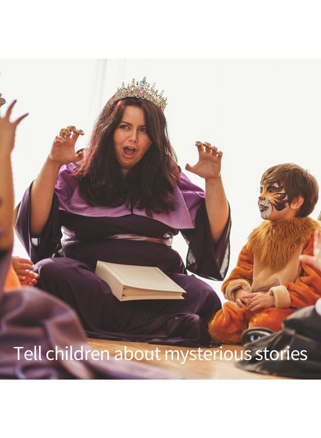 Velscrun Colourful Crystal Birthday Queen Tiara Crown for Women Girls Birthday Queen Headband Sash Elegant Princess Crown with Combs Hair Accessories Happy Birthday Party Decorations Mom Birthday Gift - Image 5