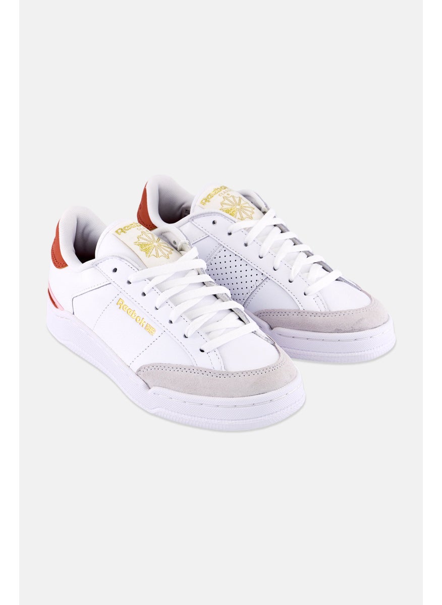 Reebok Women AD Count Lace Up Tennis Shoes, White  - Image 1