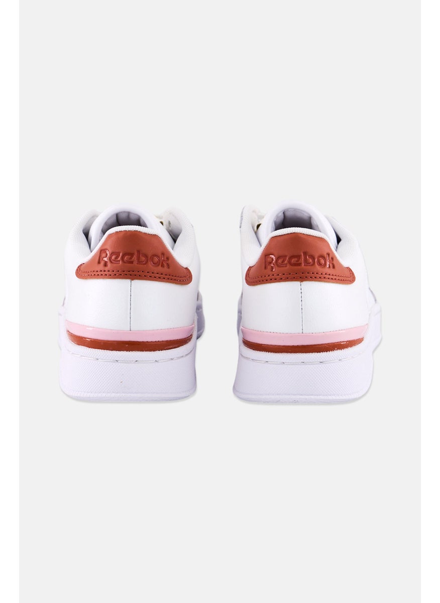 Reebok Women AD Count Lace Up Tennis Shoes, White  - Image 2