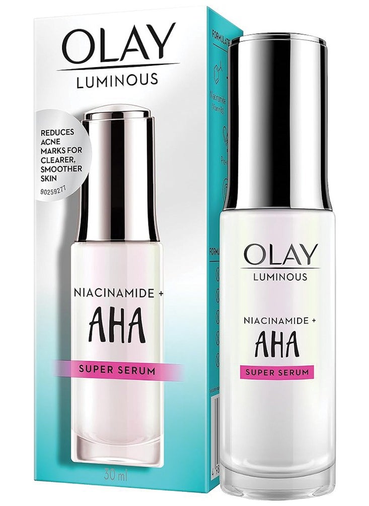Olay Olay Luminous Niacinamide + AHA Face Super Serum, 30 ml 