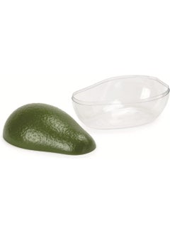 Snips Snips Avocado Fresh Storage Container, Avocado Keeper, Size 13 cm, Transparent and Green, Made in Italy.  - Image 2