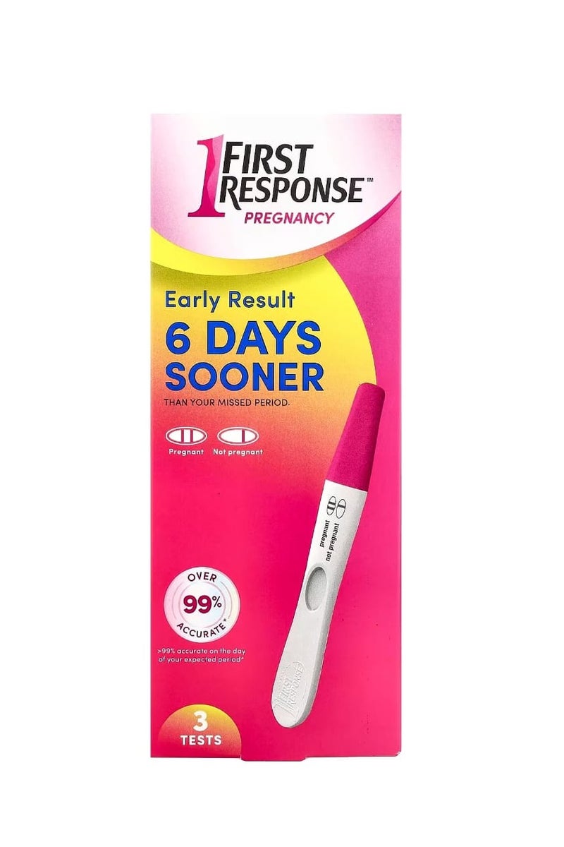 FIRST RESPONSE Early Pregnancy Test Kit 3 Tests - Image 1