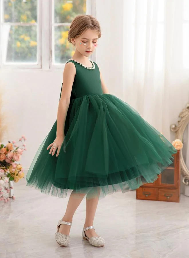 Take Two Tulle Emerald Dress