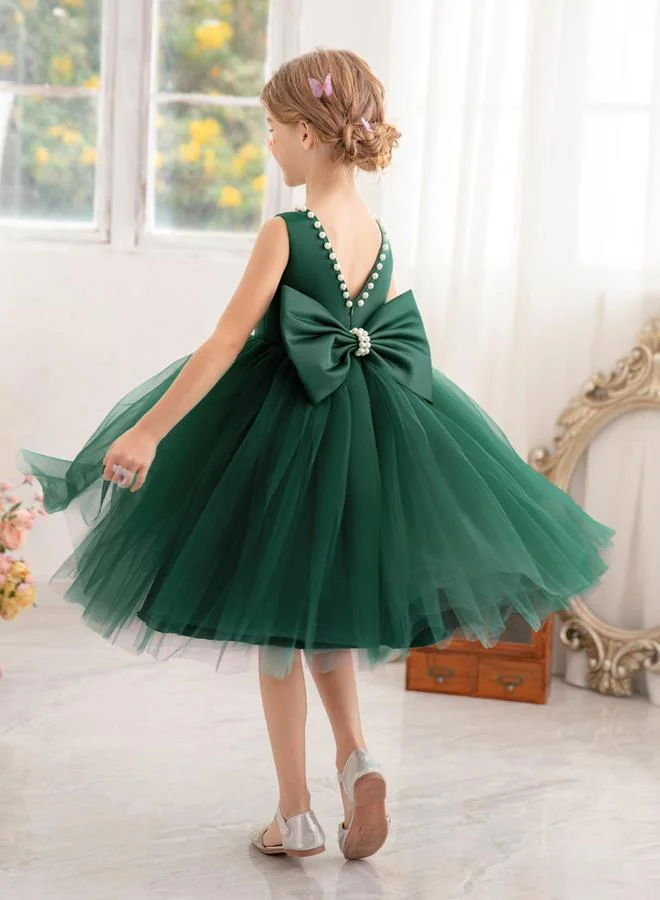 Take Two Tulle Emerald Dress