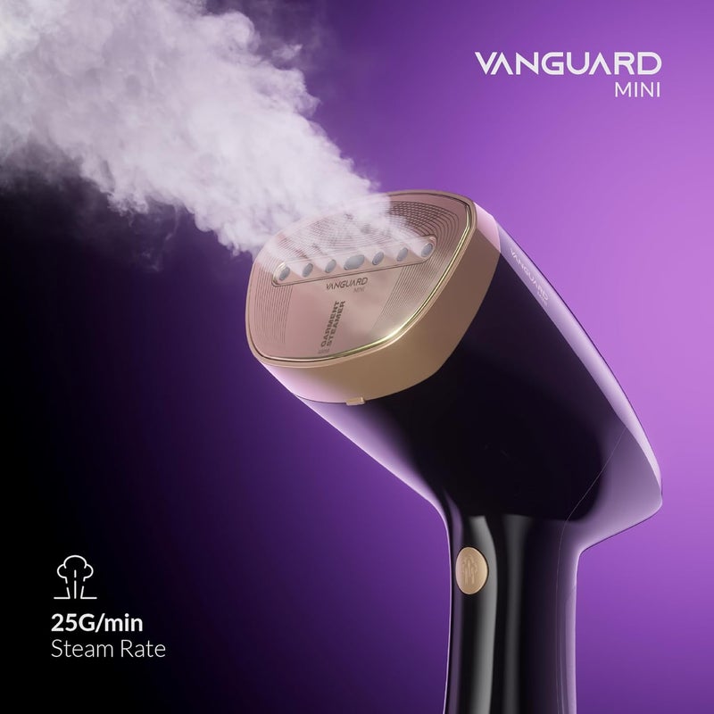 Feller Germany Vanguard Series Handheld Garment and Travel Steamer, 2000W, Prime Gold Ceramic Sole Plate with Auto Shut Off, Anti Drip, 25G/min Steam Rate, GS200, 2Y Guarantee-KSA Version (Gold) - Image 4