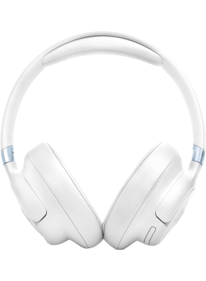 JBL Tune 780NC Wireless Over-Ear Adaptive Noise Cancelling Headphones with Hi-Res JBL Pure Bass & Spatial Sound, 76H Battery Life, 2-Mic Calls, Bluetooth 6.0, App Support White - Image 4