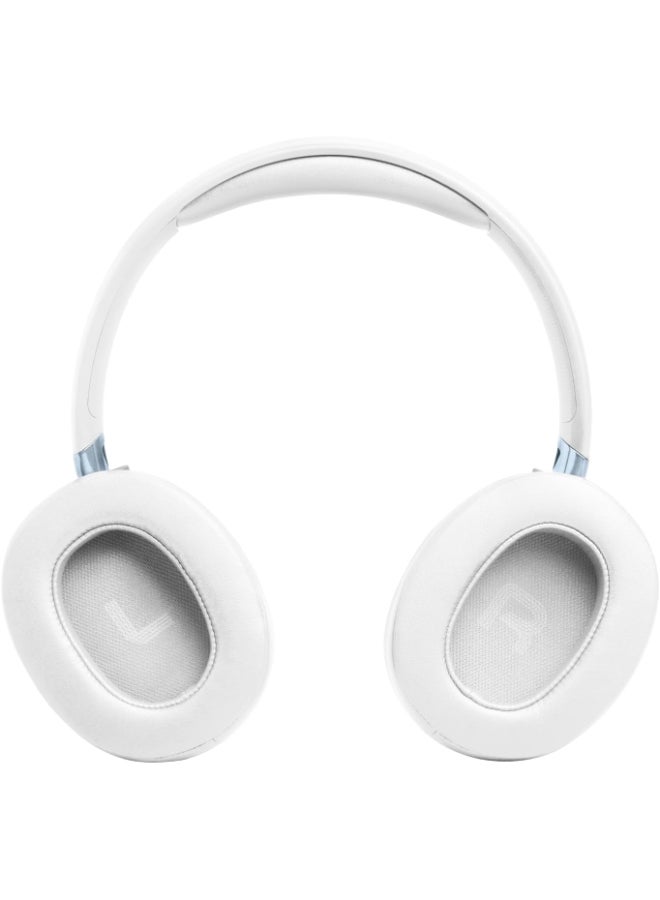 JBL Tune 780NC Wireless Over-Ear Adaptive Noise Cancelling Headphones with Hi-Res JBL Pure Bass & Spatial Sound, 76H Battery Life, 2-Mic Calls, Bluetooth 6.0, App Support White - Image 3