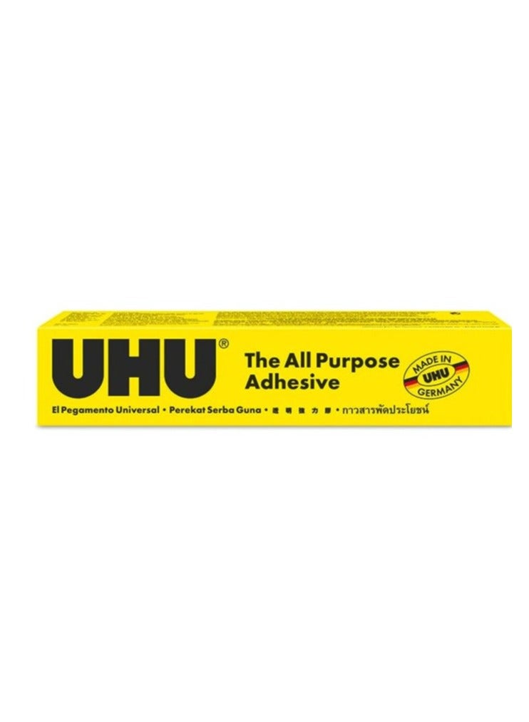 UHU All Purpose Adhesive Glue 125ml Clear - Image 1