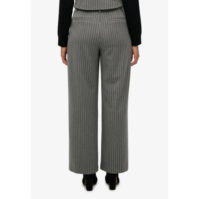 Superdry Mid Rise Wide Tailored Pants