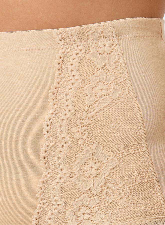 ستايلي مجموعة من 2 سروال داخلي لنحت الجسم بخصر عالي - Image 4