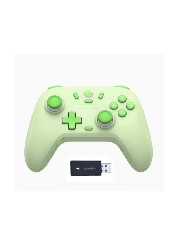 Generic GameSir Nova Lite 2.4g Wireless Controller for Windows PC, iPhone, Android, Switch  Steam Deck, Bluetooth Controller Gamepad with Hall Effect Trigger,Turbo,Rumble Vibration (green)  - Image 2