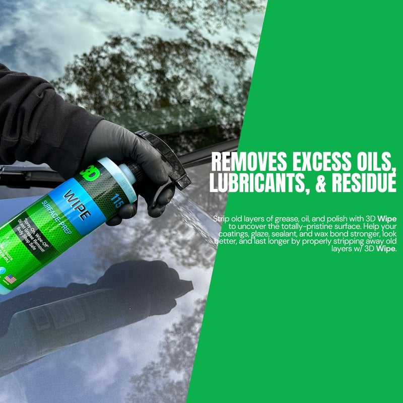 3D Wipe - Surface Prep Spray for Ceramic Coating - 16oz - Image 5